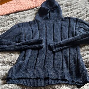 Zara Navy Knit Sweater